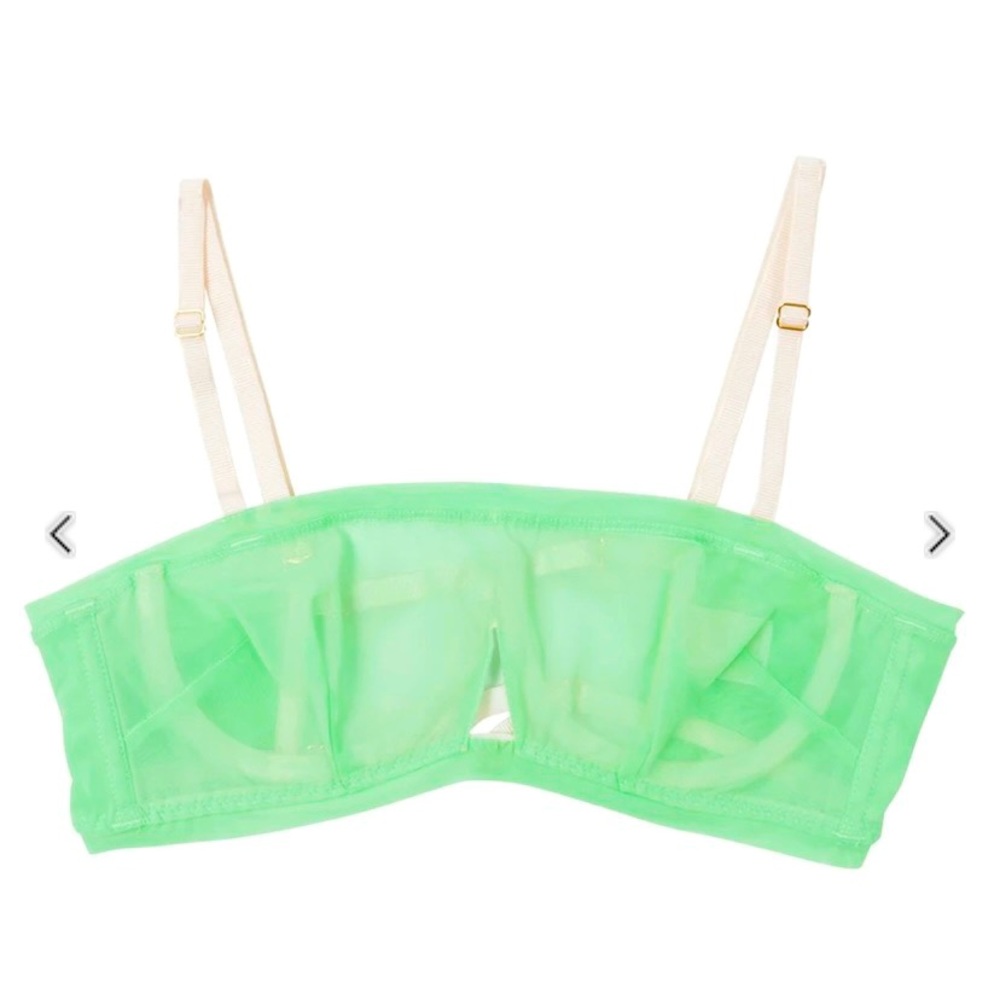 Mint Green Unlined Wired Bralette